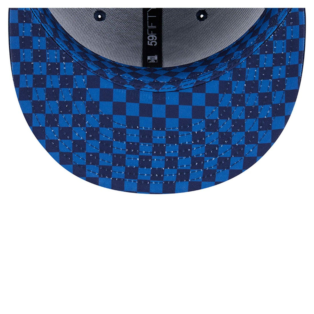 Tennessee Titans New Era Checkered 59FIFTY Fitted Hat Navy | NFL