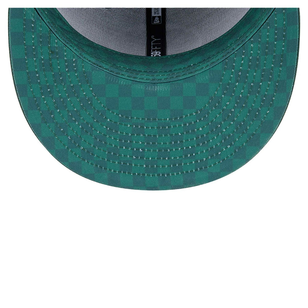 Green Bay Packers New Era Checkered 59FIFTY Fitted Hat Green | NFL
