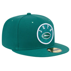 New York Jets New Era Checkered 59FIFTY Fitted Hat Green | NFL