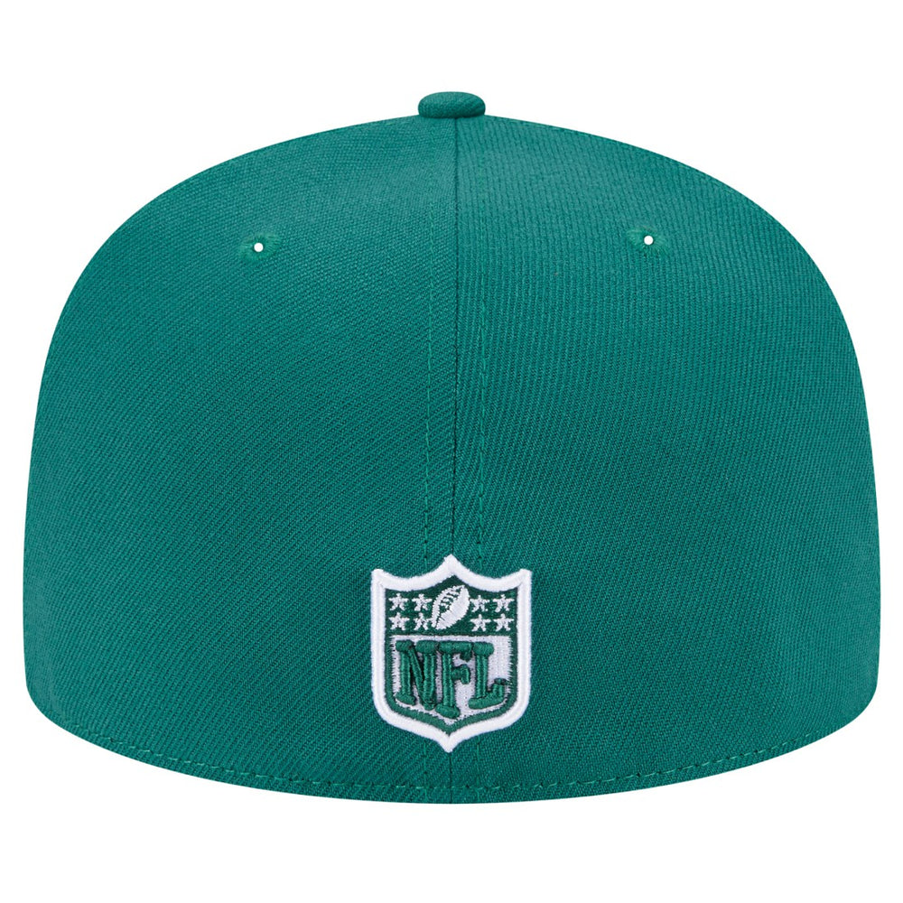 New York Jets New Era Checkered 59FIFTY Fitted Hat Green | NFL