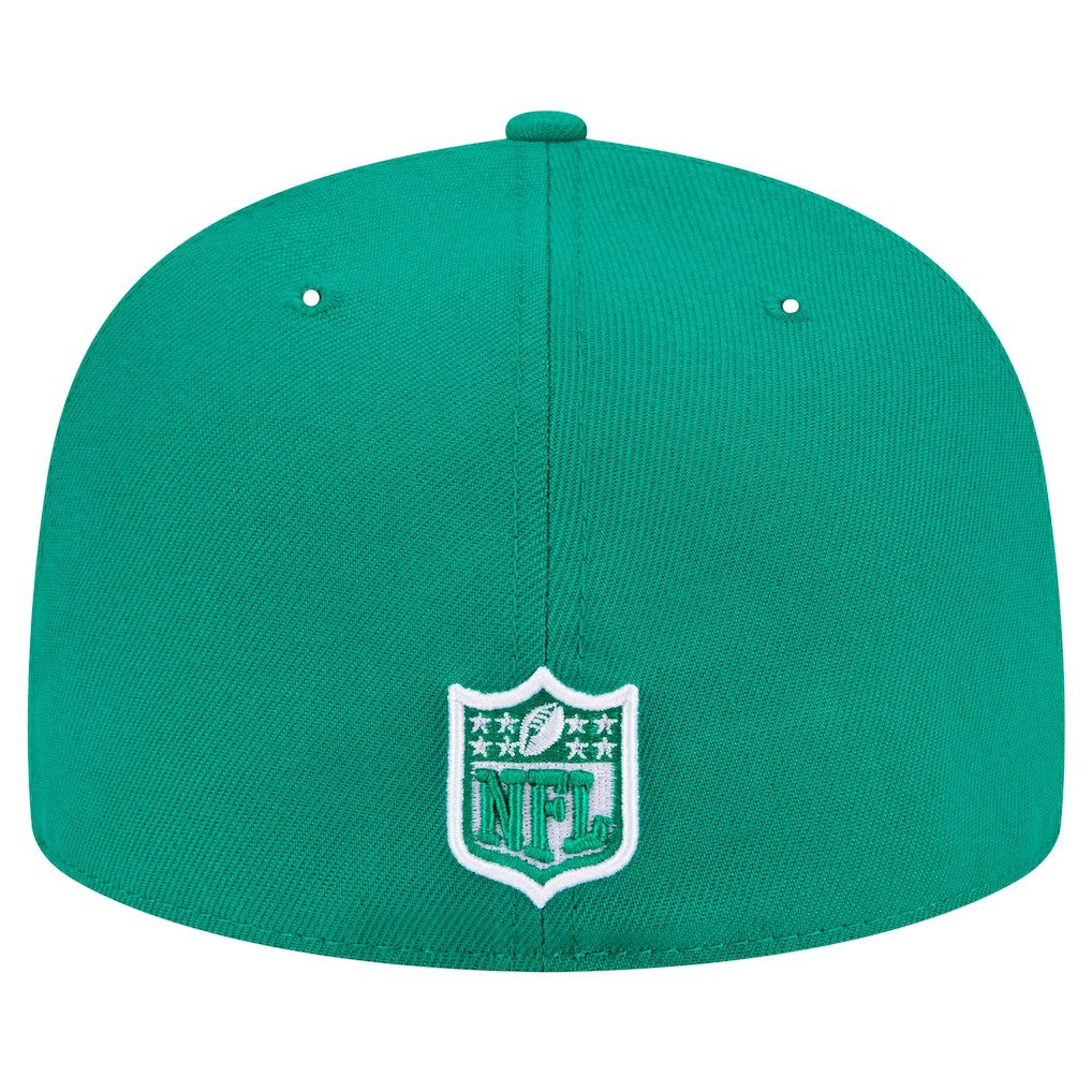 Philadelphia Eagles New Era Checkered 59FIFTY Fitted Hat Kelly Green | NFL