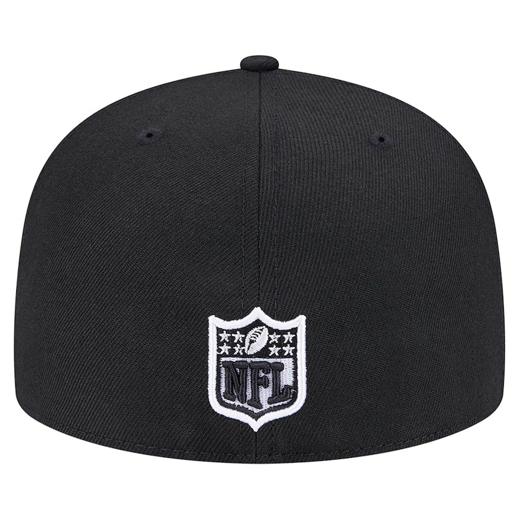New Orleans Saints New Era Checkered 59FIFTY Fitted Hat Black | NFL