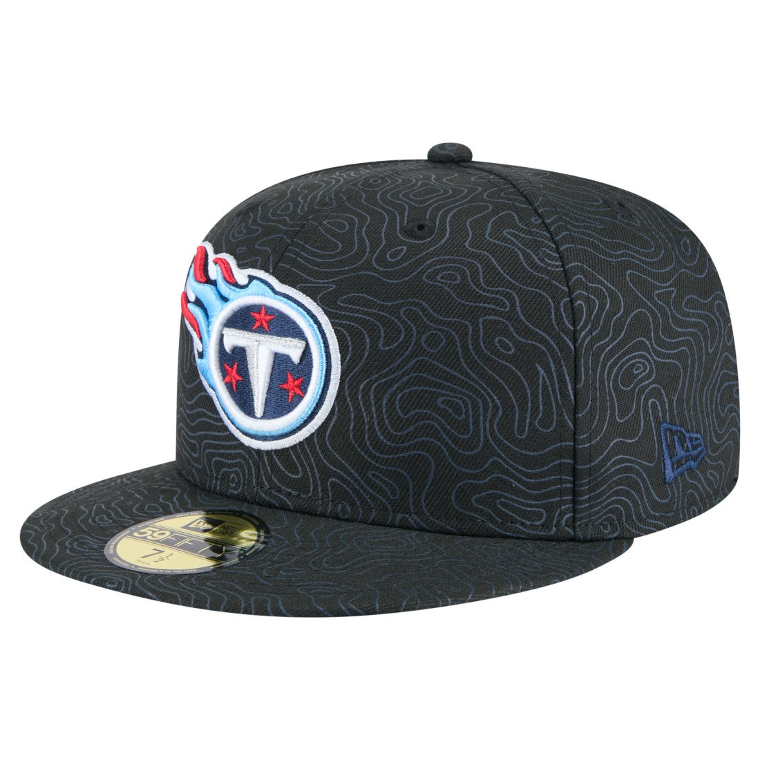 Tennessee Titans New Era Geo 59FIFTY Fitted Hat Black | NFL