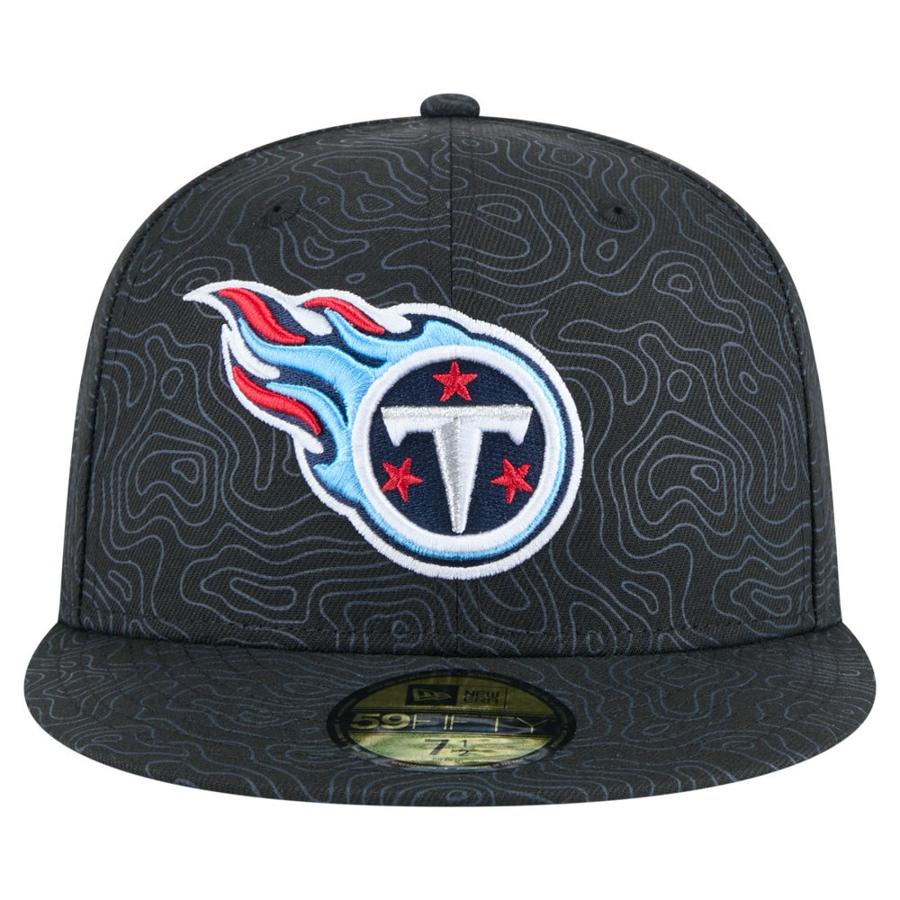Tennessee Titans New Era Geo 59FIFTY Fitted Hat Black | NFL
