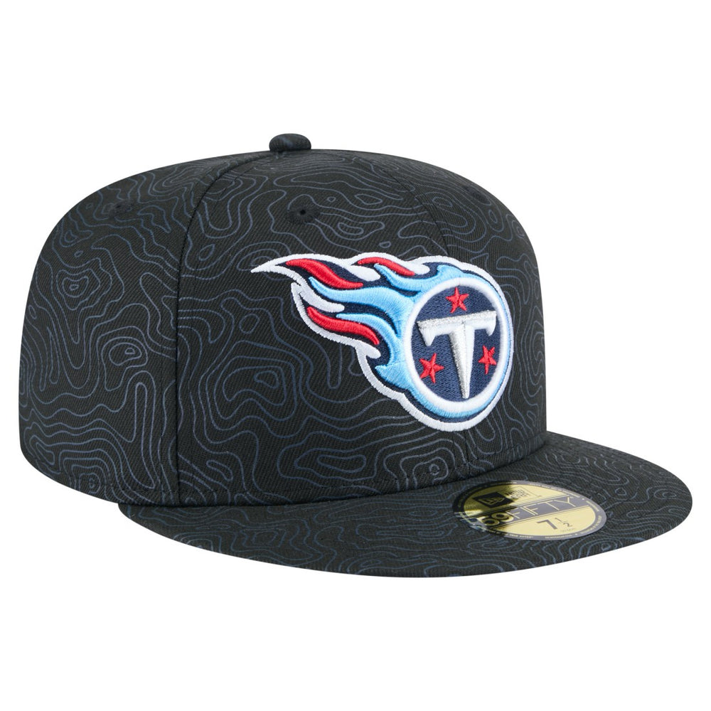 Tennessee Titans New Era Geo 59FIFTY Fitted Hat Black | NFL
