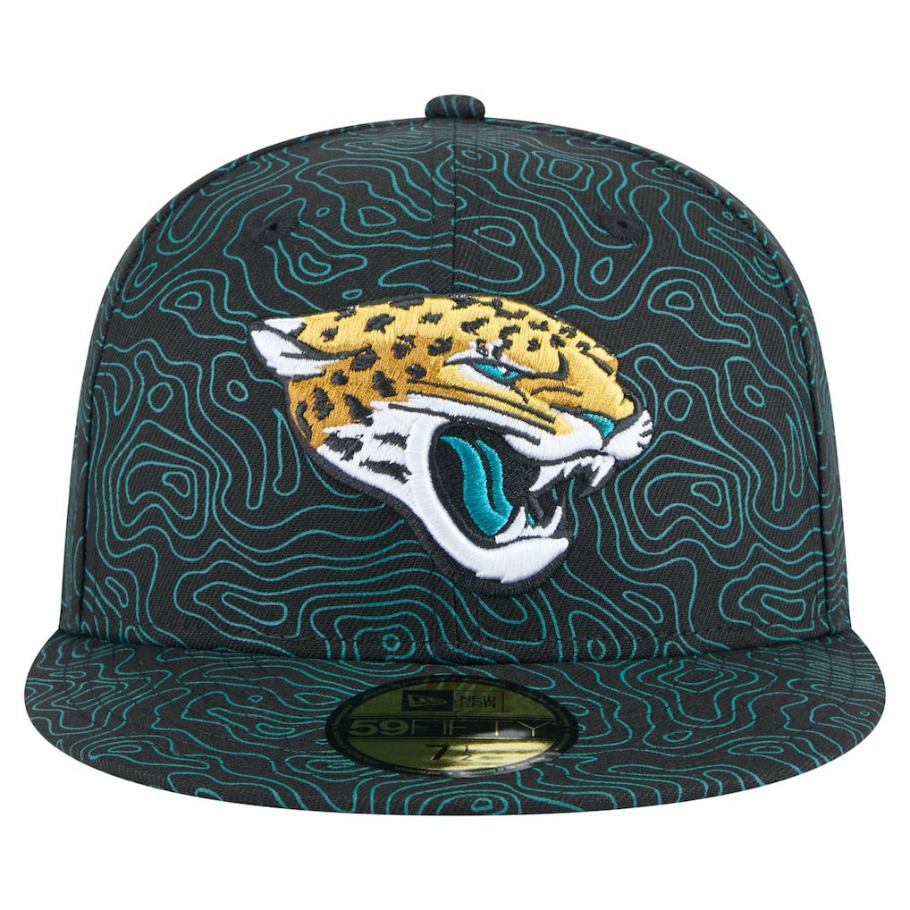 Jacksonville Jaguars New Era Geo 59FIFTY Fitted Hat Black | NFL
