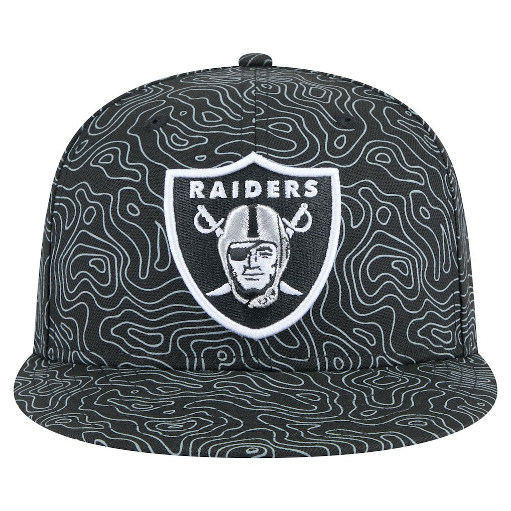 Las Vegas Raiders New Era Geo 59FIFTY Fitted Hat Black | NFL