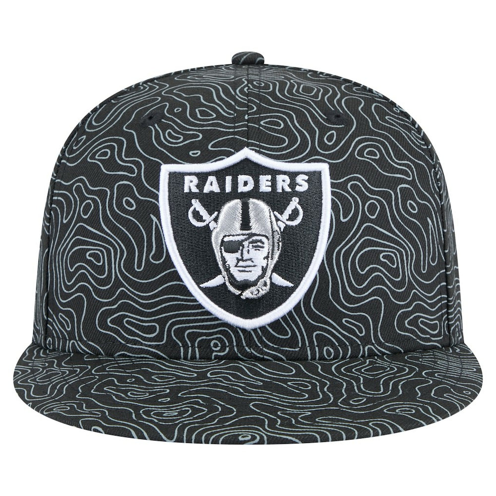 Las Vegas Raiders New Era Geo 59FIFTY Fitted Hat Black | NFL