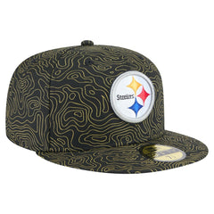 Pittsburgh Steelers New Era Geo 59FIFTY Fitted Hat Black | NFL