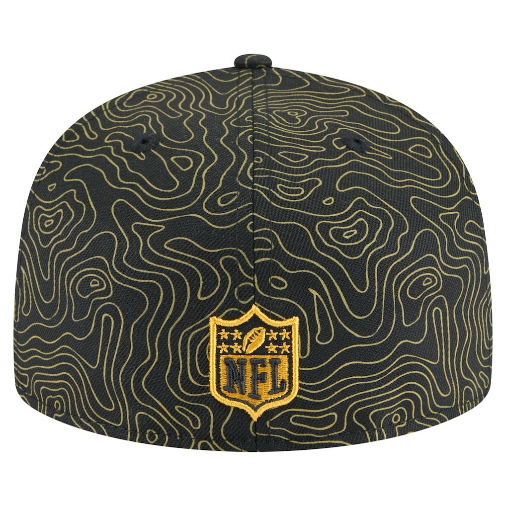 Pittsburgh Steelers New Era Geo 59FIFTY Fitted Hat Black | NFL