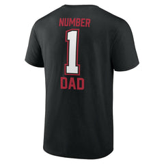 Atlanta Falcons Father's Day #1 Dad T-Shirt Black | NFL