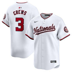 Dylan Crews Washington Nationals Nike Home Limited Player Jersey - MLB