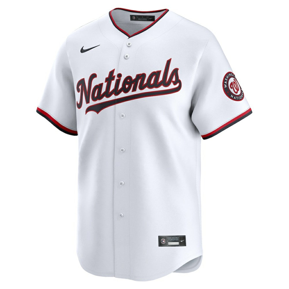 Dylan Crews Washington Nationals Nike Home Limited Player Jersey - MLB