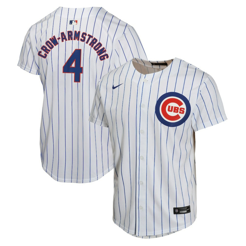 Pete Crow-Armstrong Chicago Cubs Nike Youth Home Game Player Jersey - MLB