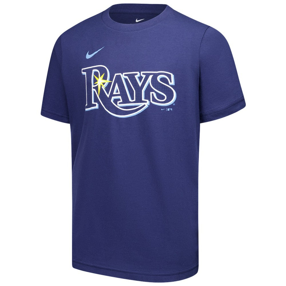 Junior Caminero Tampa Bay Rays Nike Youth Name & Number T-Shirt - MLB