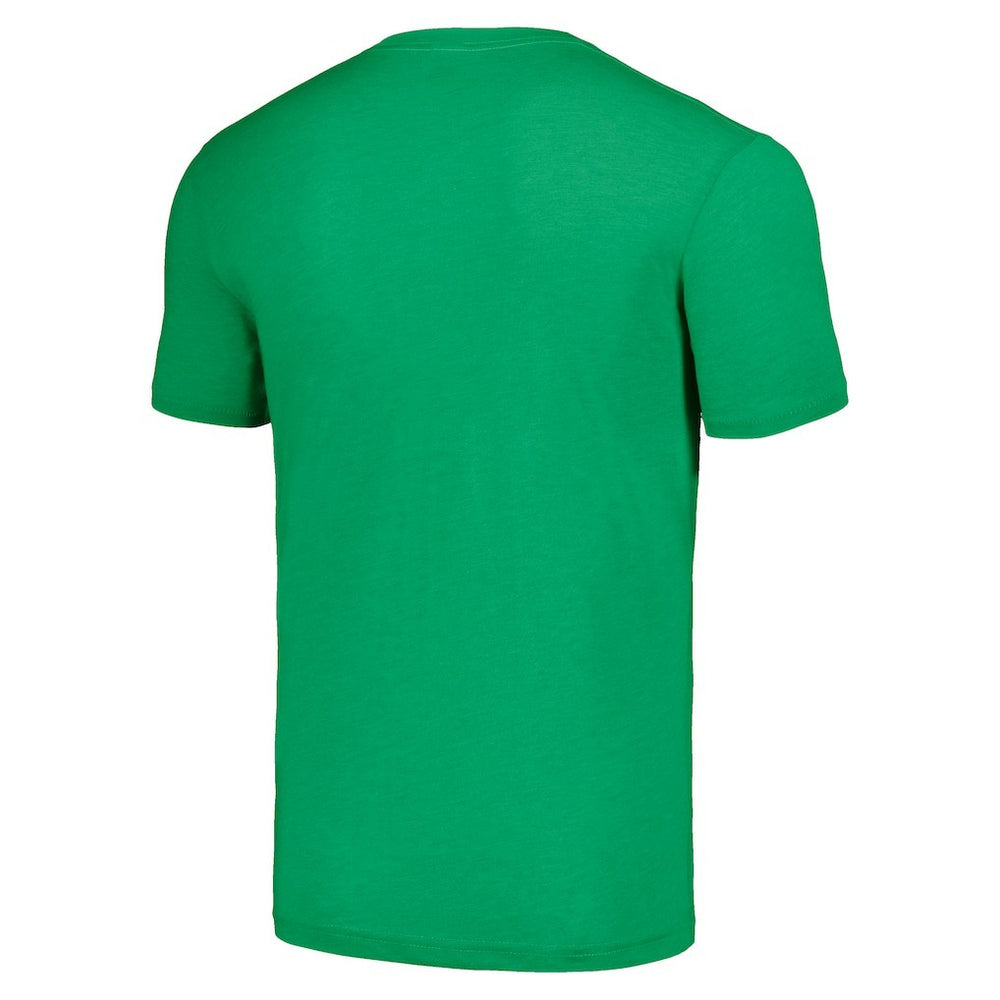 New York Jets Homage Unisex Helmet Tri-Blend T-Shirt Green | NFL