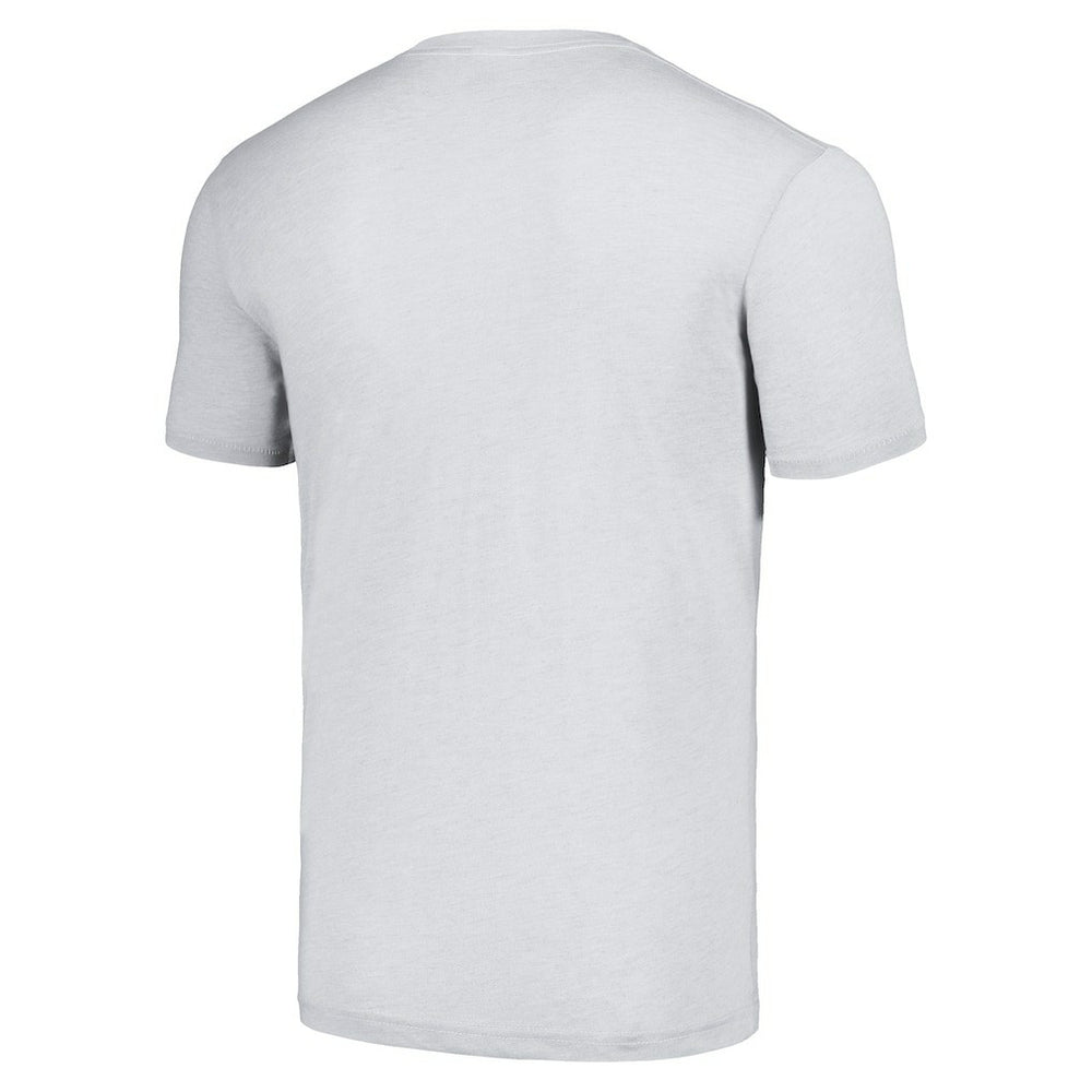 New York Jets Homage Unisex Big Helmet Tri-Blend T-Shirt White | NFL