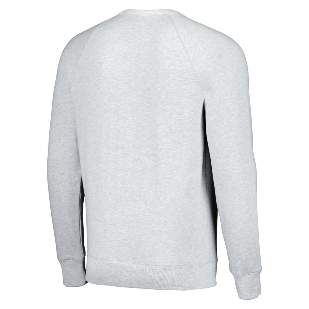 New York Jets Homage Unisex Crest Tri-Blend Crewneck Pullover Sweatshirt White | NFL
