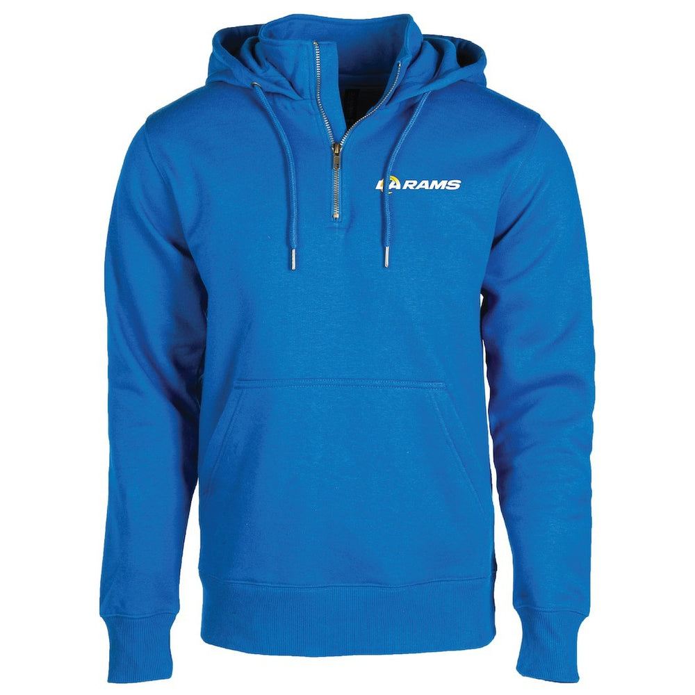 Los Angeles Rams Dunbrooke Unisex Defender Quarter-Zip Hoodie Royal | NFL