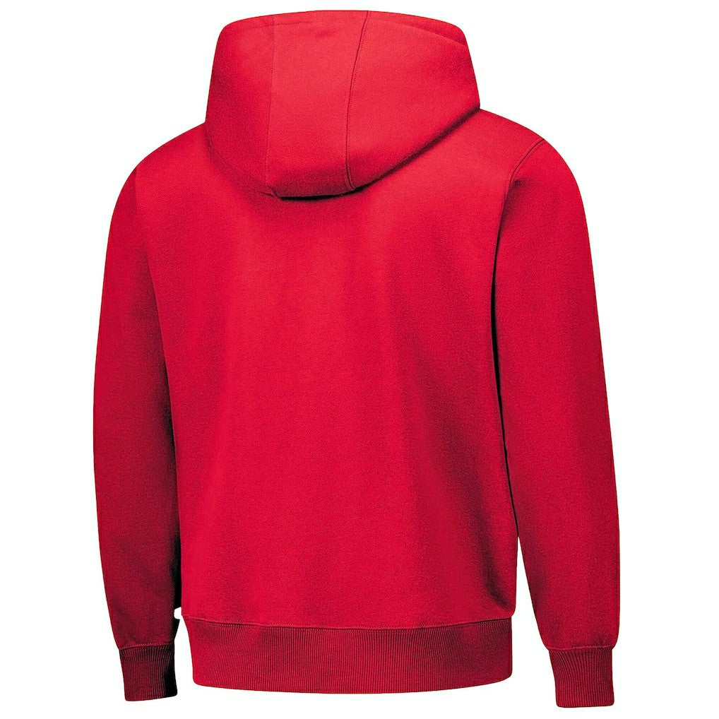 San Francisco 49ers Dunbrooke Unisex Defender Quarter-Zip Hoodie Scarlet | NFL