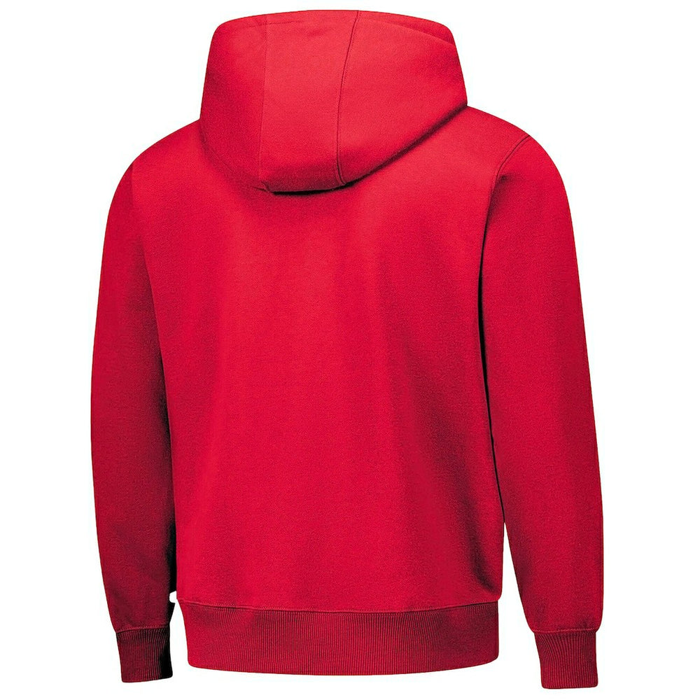 San Francisco 49ers Dunbrooke Unisex Defender Quarter-Zip Hoodie Scarlet | NFL