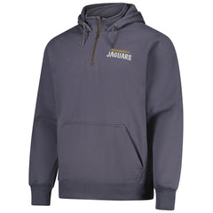 Jacksonville Jaguars Dunbrooke Unisex Defender Quarter-Zip Hoodie Graphite | NFL