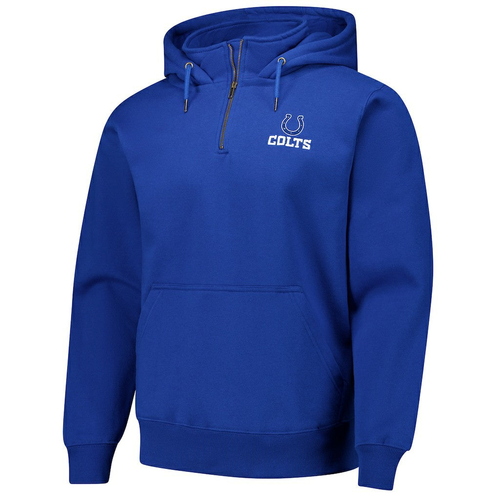 Indianapolis Colts Dunbrooke Unisex Defender Quarter-Zip Hoodie Royal | NFL