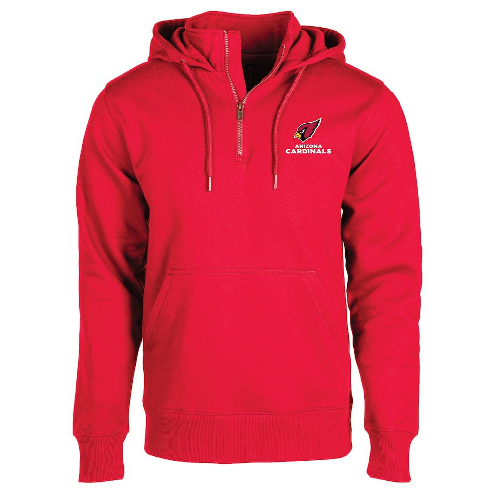 Arizona Cardinals Dunbrooke Unisex Defender Quarter-Zip Hoodie Cardinal | NFL