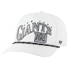 New York Giants '47 Wave Speckle Hitch Rope Adjustable Hat White | 47 brand