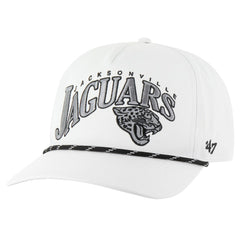 Jacksonville Jaguars '47 Wave Speckle Hitch Rope Adjustable Hat White | 47 brand