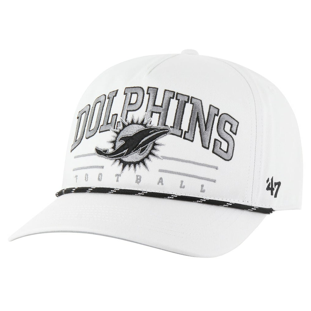 Miami Dolphins '47 Roscoe Speckle Adjustable Hat White | 47 brand