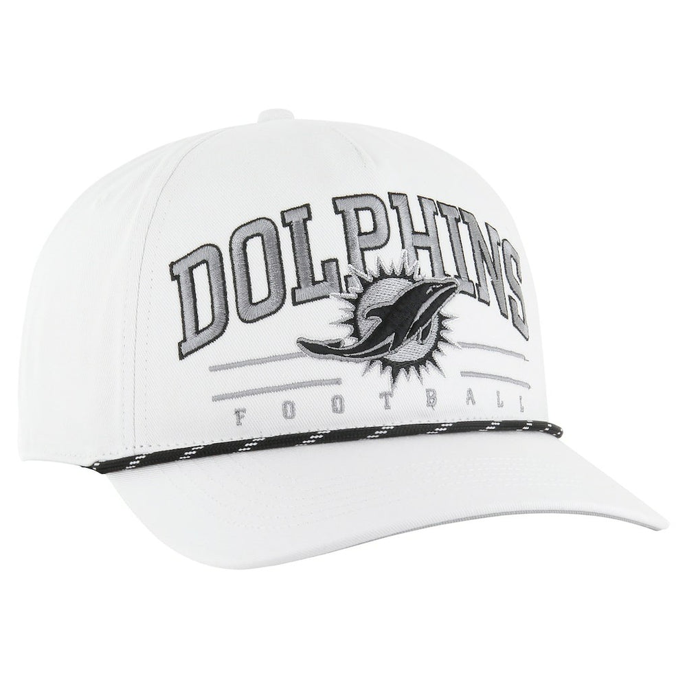 Miami Dolphins '47 Roscoe Speckle Adjustable Hat White | 47 brand