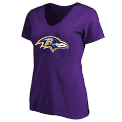Derrick Henry Baltimore Ravens Women's Plus Size Fair Catch Name & Number Scoop Neck T-Shirt Purple | NFL