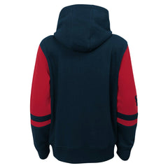Houston Texans Youth Stadium Color-Block Full-Zip Hoodie Navy | NFL