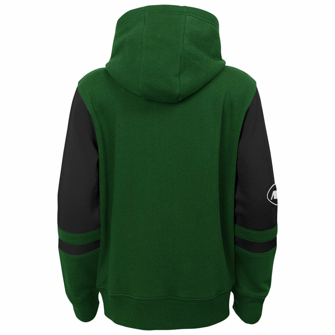 New York Jets Youth Stadium Color-Block Full-Zip Hoodie Green | NFL