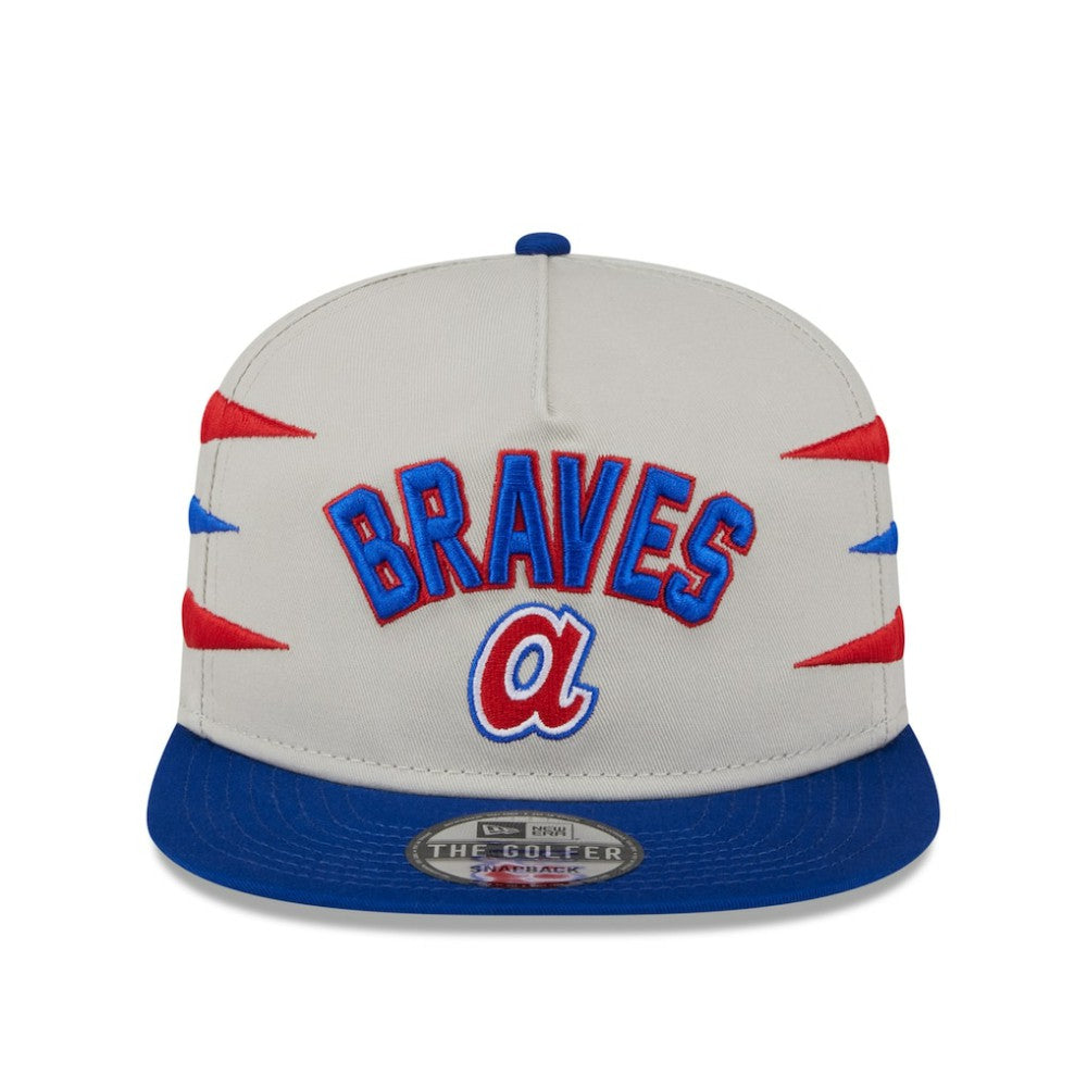 Atlanta Braves New Era Iron Golfer Snapback Hat - MLB