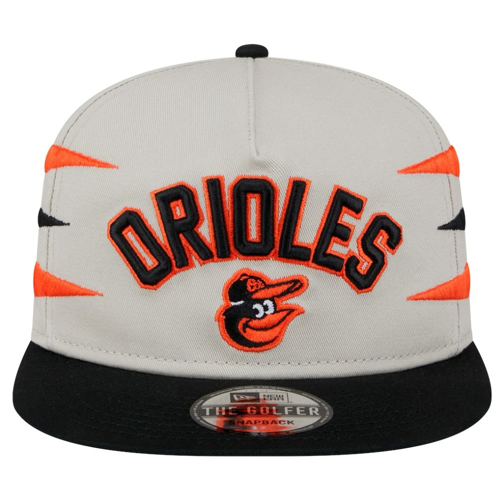 Baltimore Orioles New Era Iron Golfer Snapback Hat - MLB