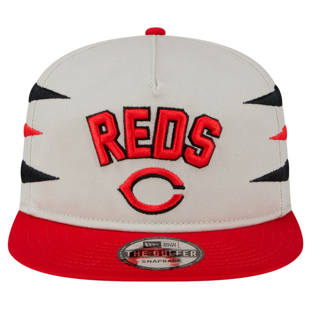 Cincinnati Reds New Era Iron Golfer Snapback Hat - MLB
