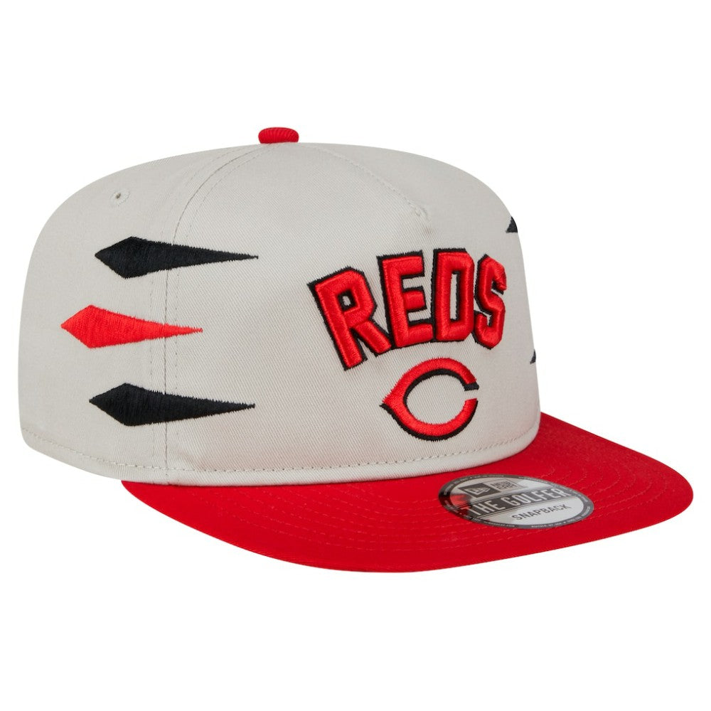 Cincinnati Reds New Era Iron Golfer Snapback Hat - MLB