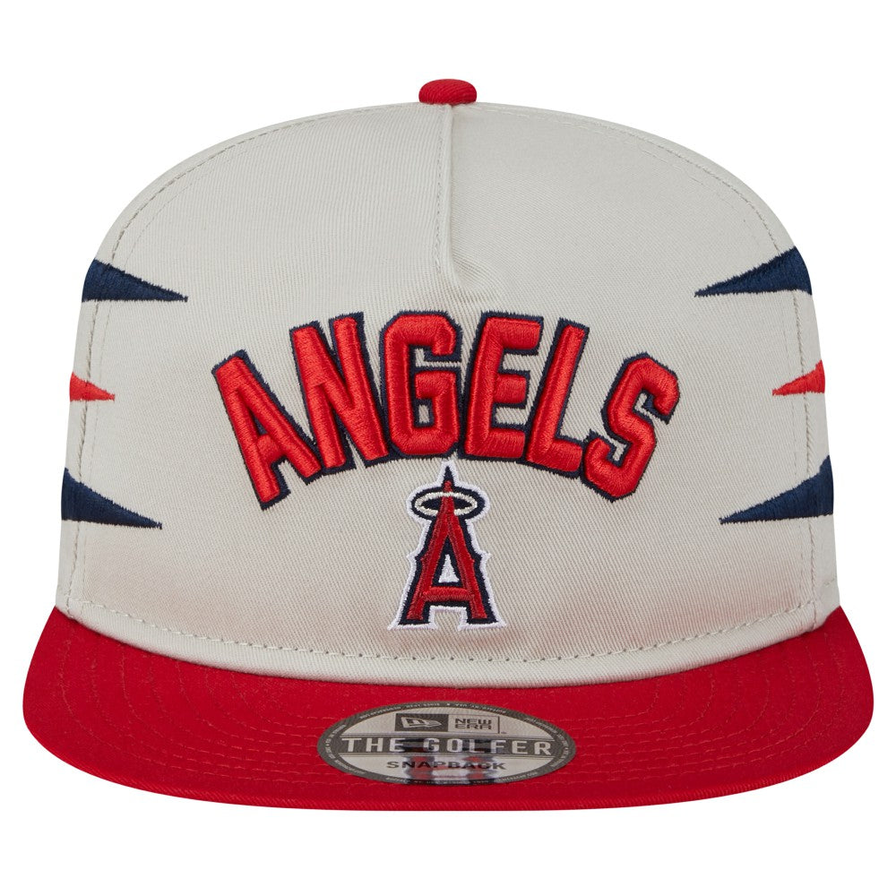 Los Angeles Angels New Era Iron Golfer Snapback Hat - MLB