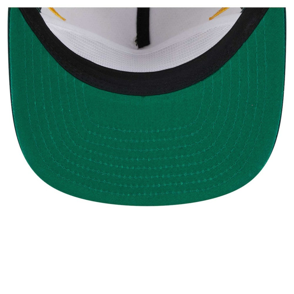 Athletics New Era Iron Golfer Snapback Hat - MLB
