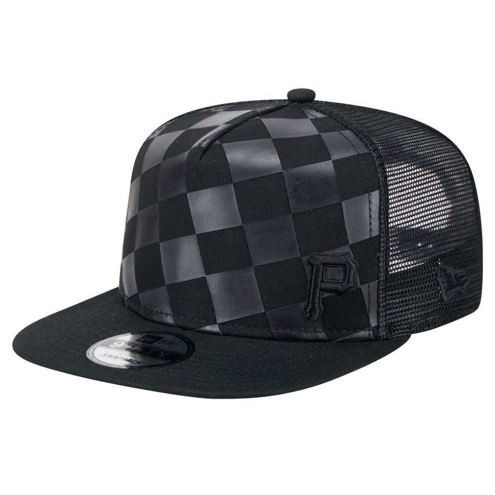 Pittsburgh Pirates New Era Score Check 9FIFTY A-Frame Trucker Snapback Hat - MLB