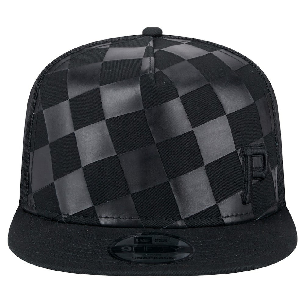Pittsburgh Pirates New Era Score Check 9FIFTY A-Frame Trucker Snapback Hat - MLB