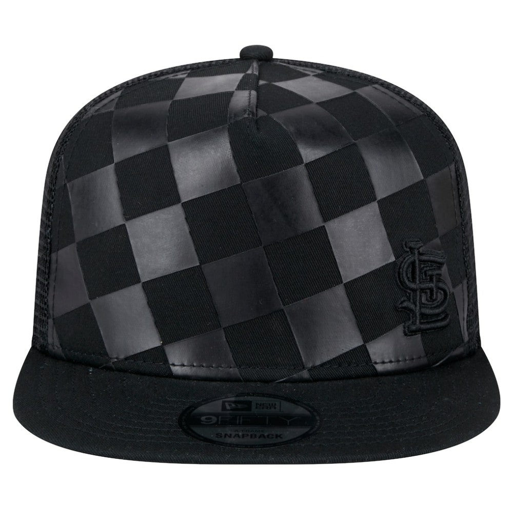 St. Louis Cardinals New Era Score Check 9FIFTY A-Frame Trucker Snapback Hat - MLB