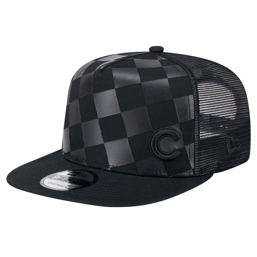 Chicago Cubs New Era Score Check 9FIFTY A-Frame Trucker Snapback Hat - MLB
