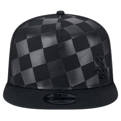 Chicago White Sox New Era Score Check 9FIFTY A-Frame Trucker Snapback Hat - MLB