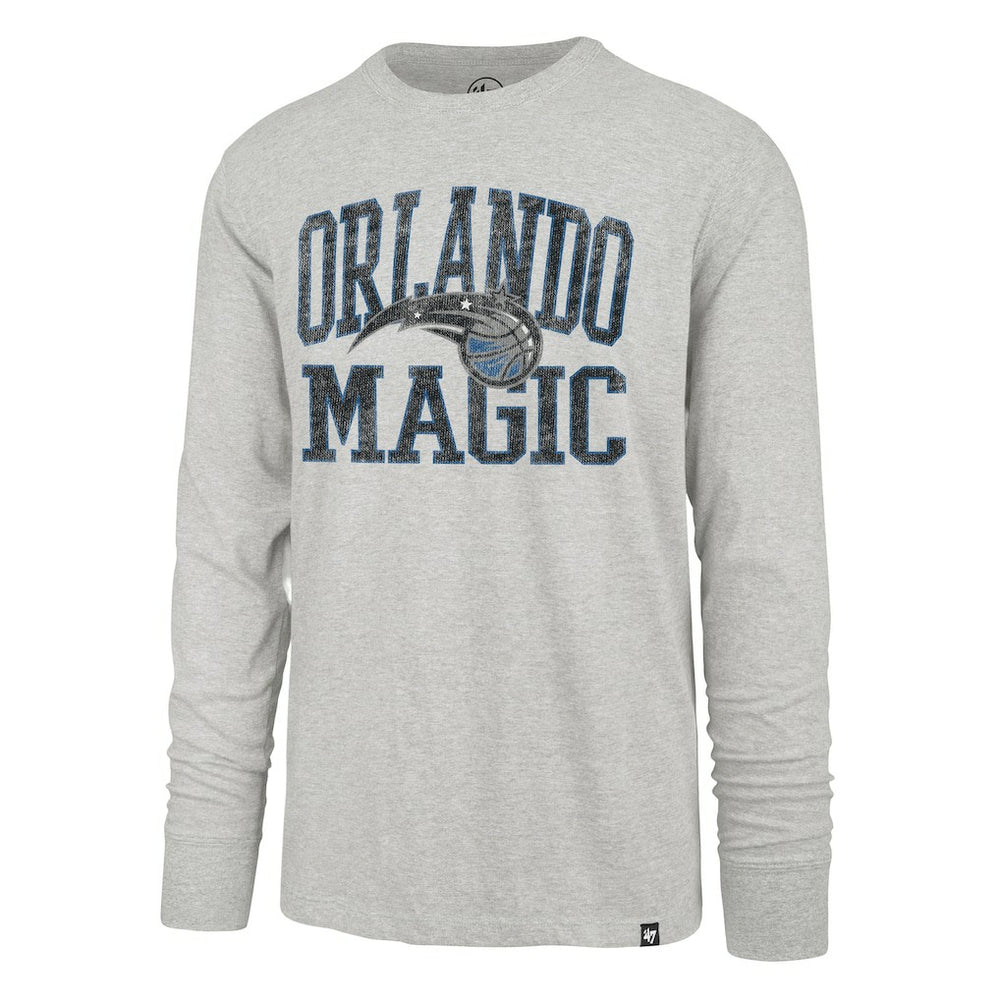Orlando Magic '47 First Rate Franklin Long Sleeve T-Shirt Gray - NBA