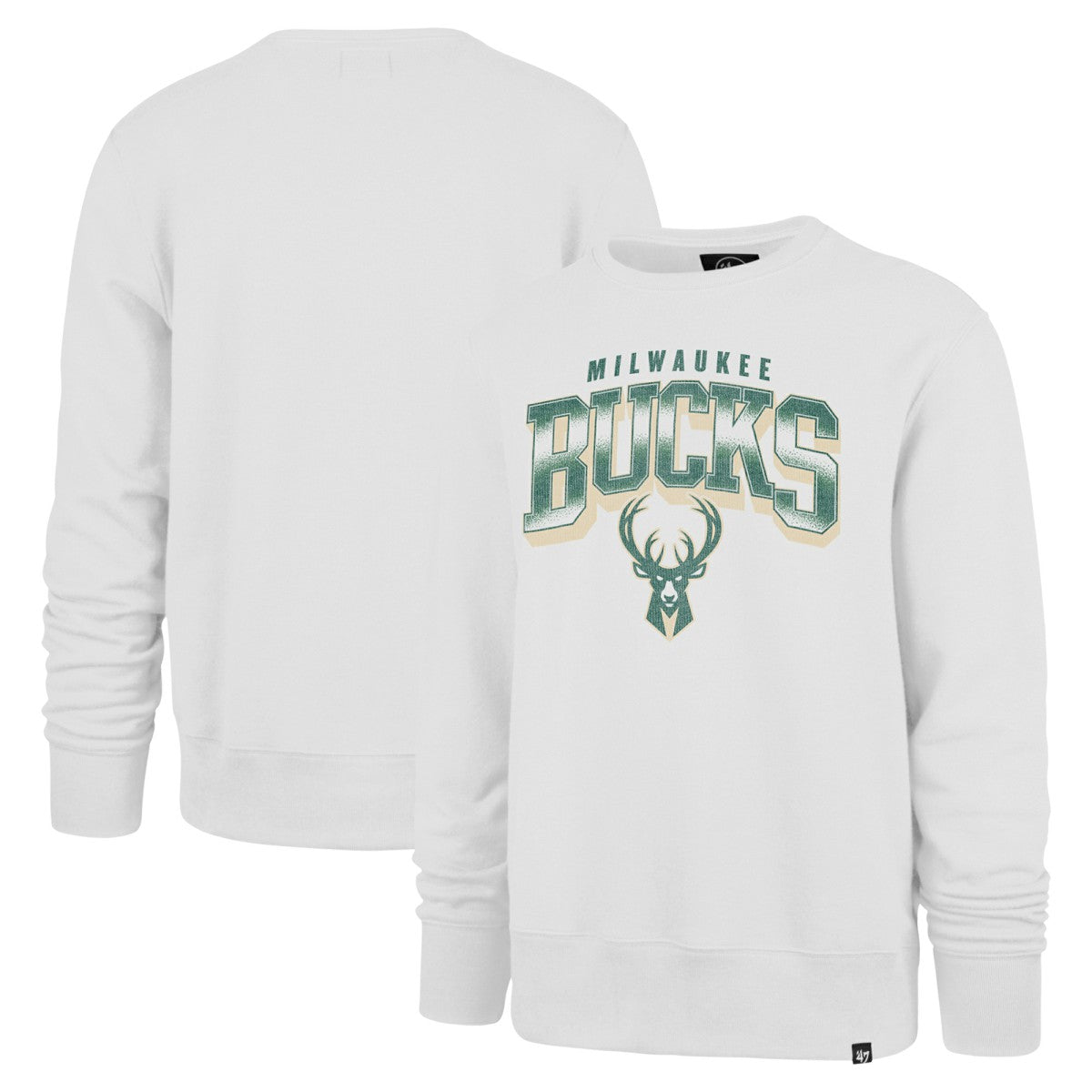 Milwaukee Bucks '47 First Rate Franklin Long Sleeve T-Shirt Gray - NBA