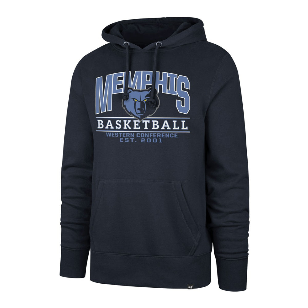Memphis Grizzlies '47 Unisex Good Call Headline Pullover Hoodie Navy - NBA