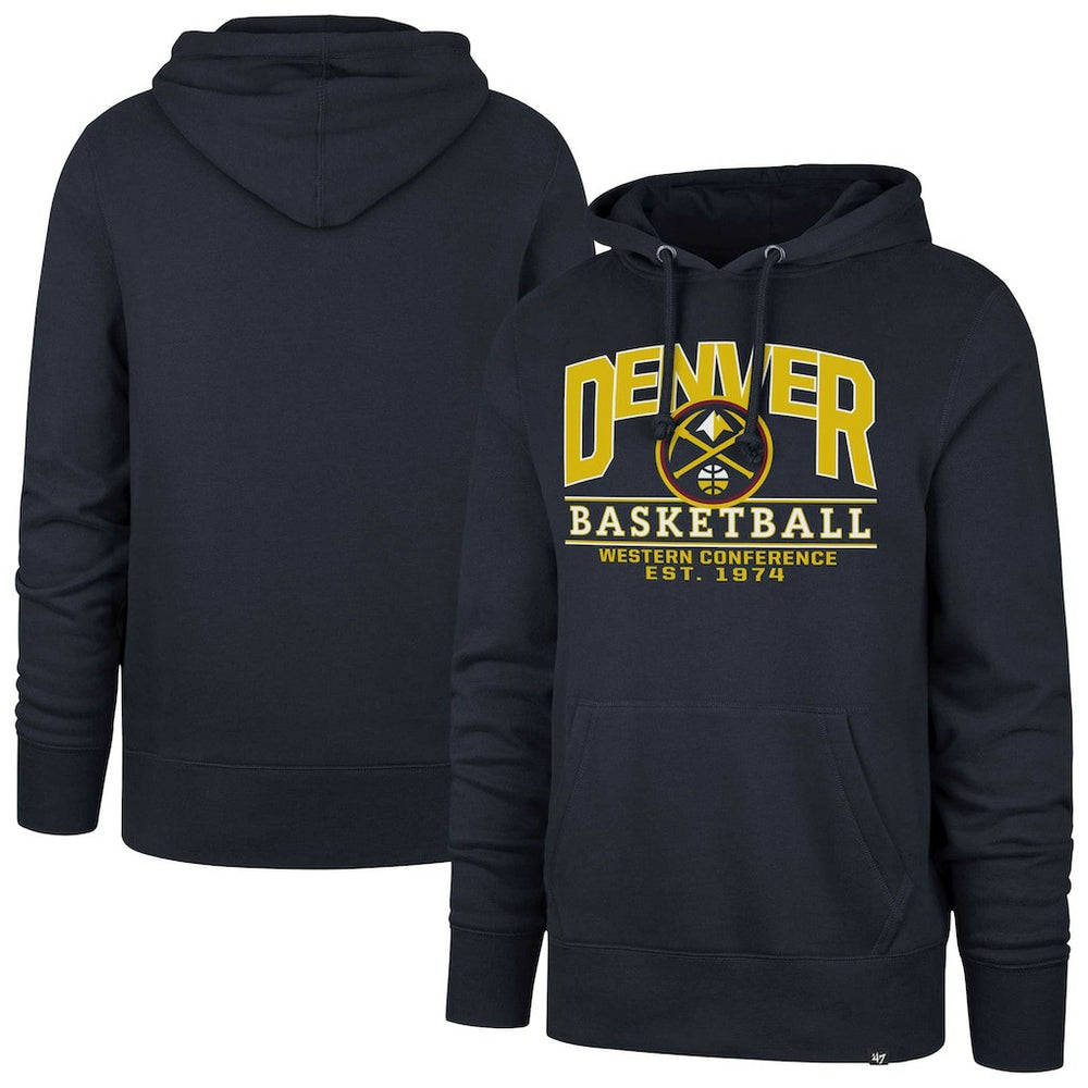 Denver Nuggets '47 Unisex Good Call Headline Pullover Hoodie Navy - NBA